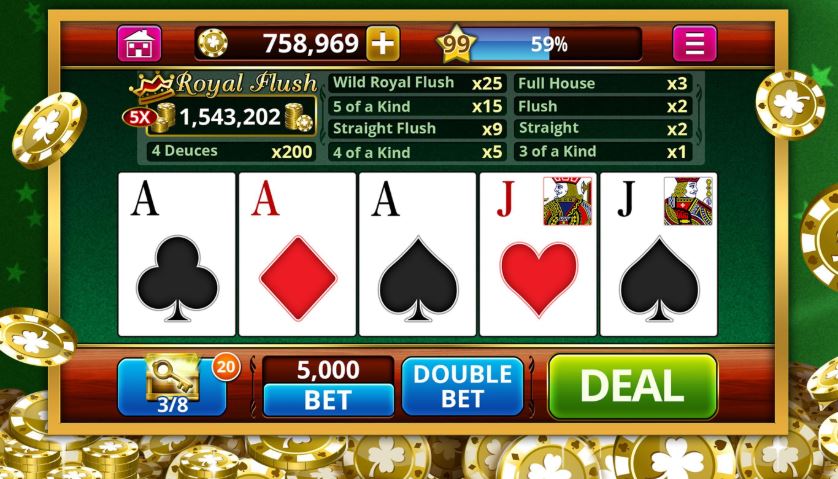 jeu en ligne de video poker